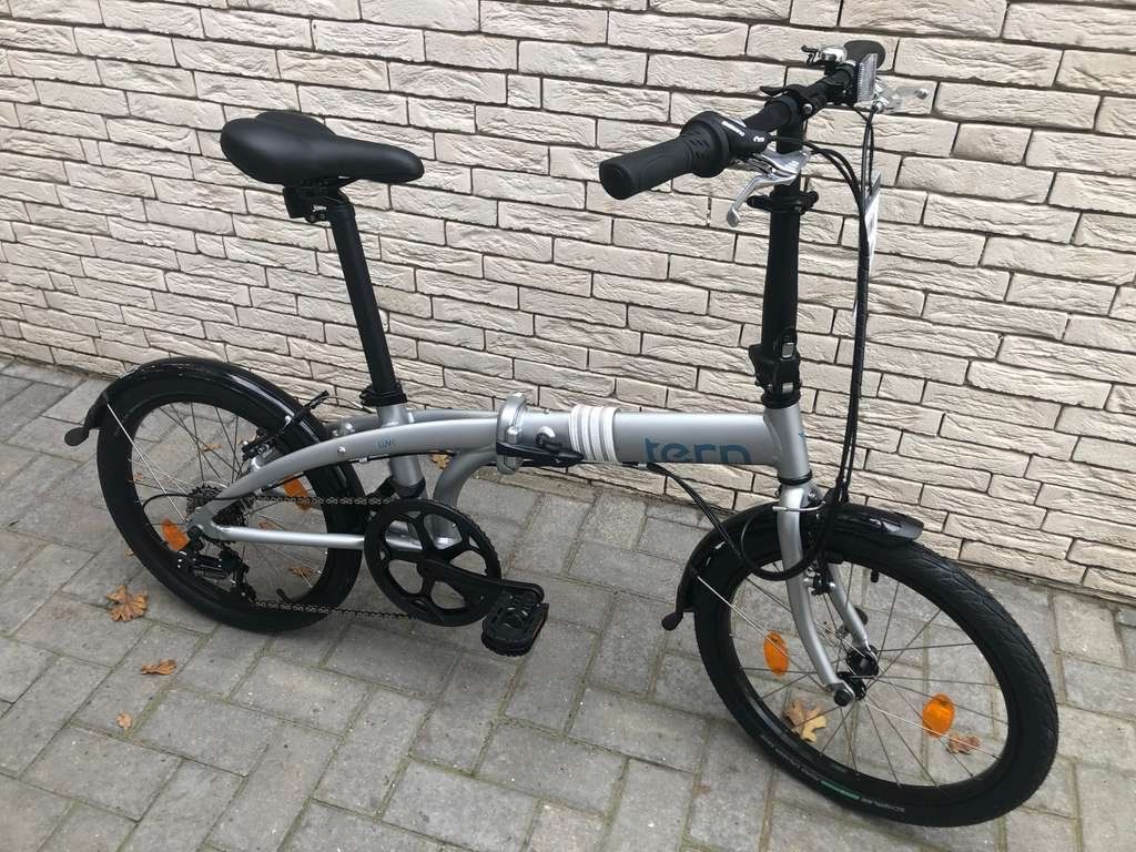 TERN Link B7 Satin Platinum/Blue 20 Inch , Un 2026 (0810067162531)