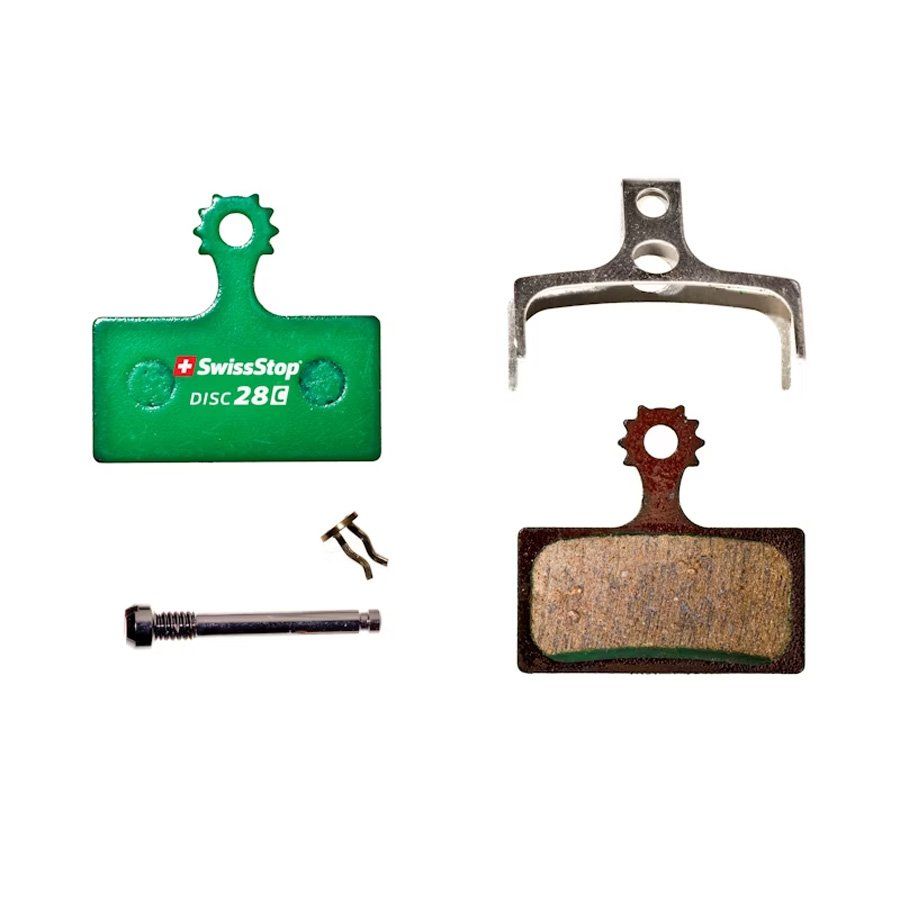 Swissstop remblok schijfrem disc 28 organic shiman (7640121221767)