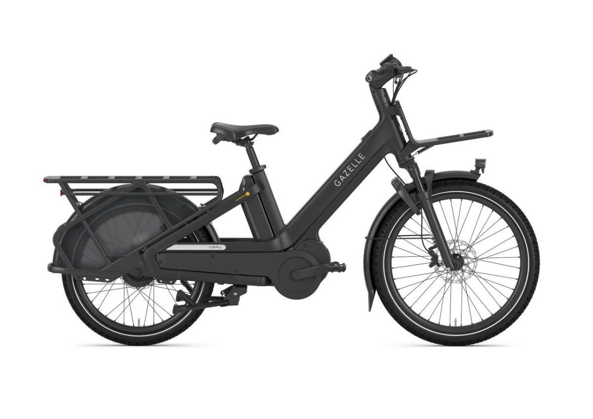 GAZELLE Cabby C380 DAMES Black Mat 55cm 2025 (8717231000755)