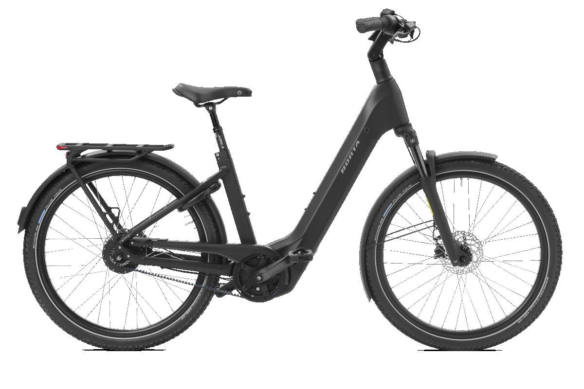 Norta B5040 Lage instap Matt Zwart 51cm 2026 (2200125195133)