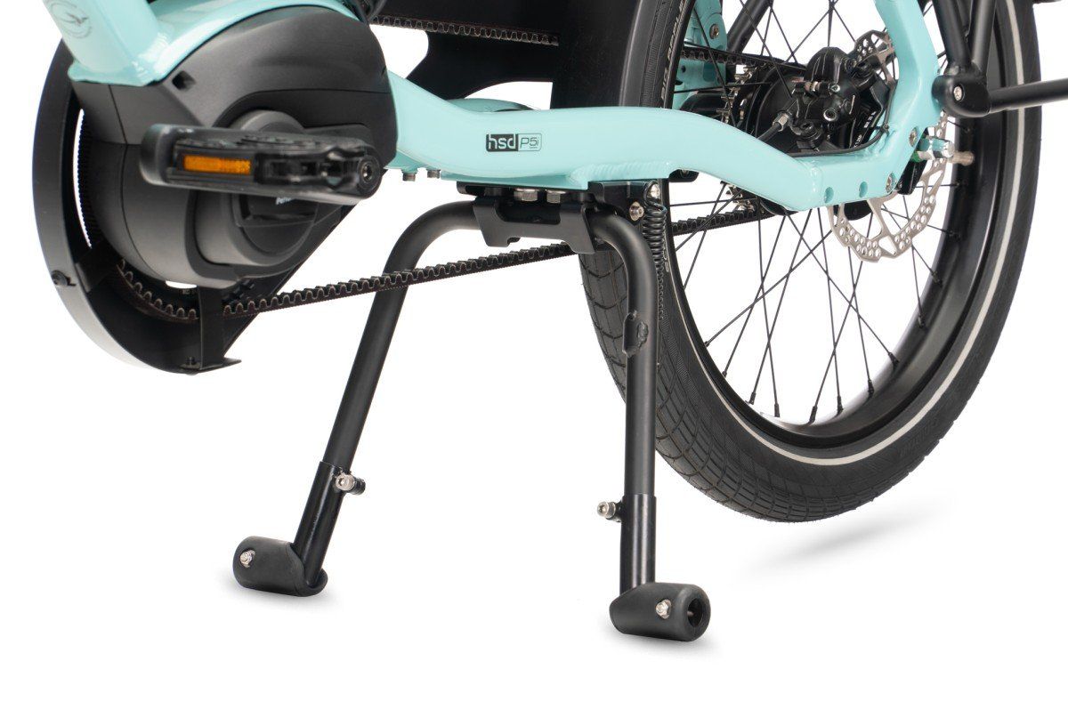 TERN tweebeenstandaard HSD DuoStand 20, staal, zwart Voor transtportfietsen, tot 80kg (0812741028911)