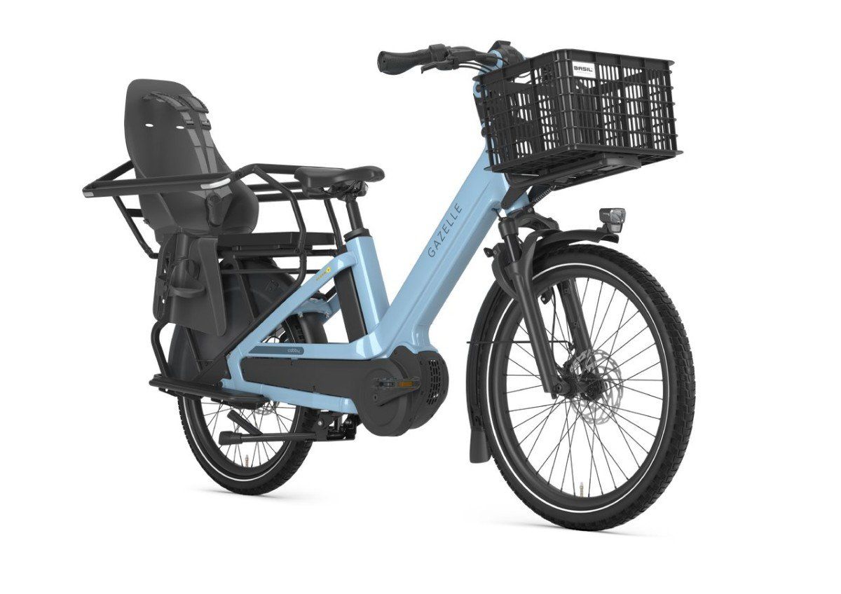 GAZELLE Cabby C380 DAMES Denim Blue Glans 45cm 2025 (8717231000762)