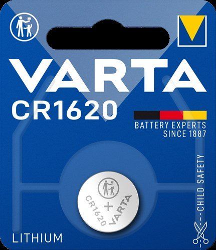 Batterij Fietscomputer Varta Cr1620 (4008496276936)