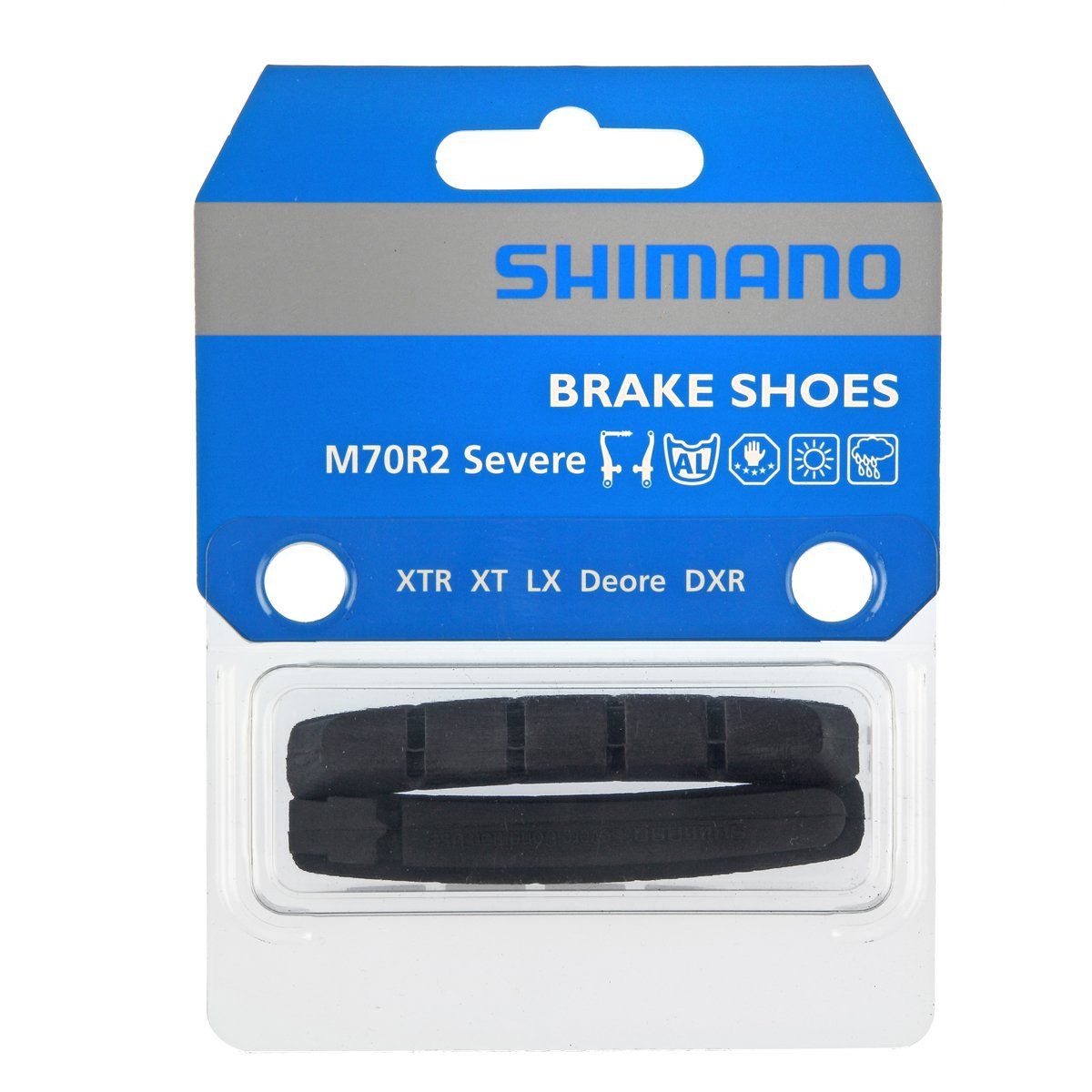 Shimano Remrubber sh v brake xtr/xt/lx m970 set a 2 (4524667000747)