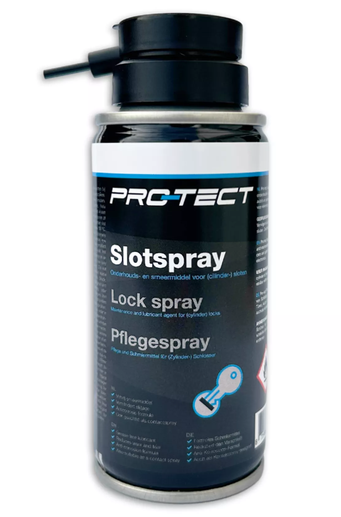 PROTECT FIETSSLOTEN SPRAY VETVRIJ SMEERMIDDEL 100M (8714868041830)