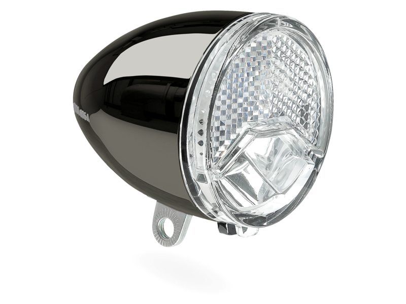 Axa led koplamp 706 15 lux dark chrome 4 xaaa batt (8713249282923)