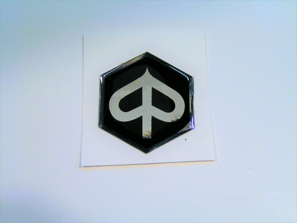 Piaggio logo / embleem zwart