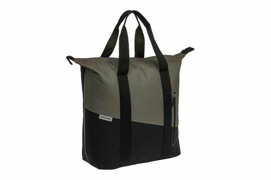 Tas New looxs shopper kota oslo zwart/groen 24l (8714827985335)