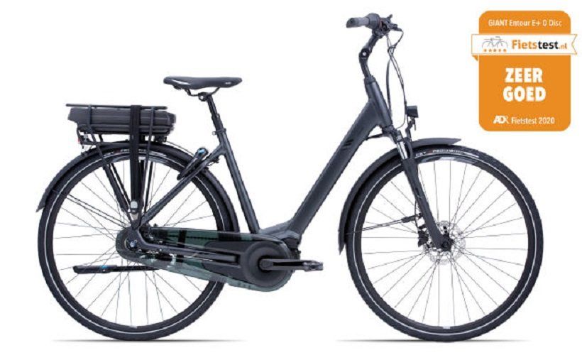 Giant Entour E+ 0 500Wh Dames Antraciet 50cm 2020 (2023221145)