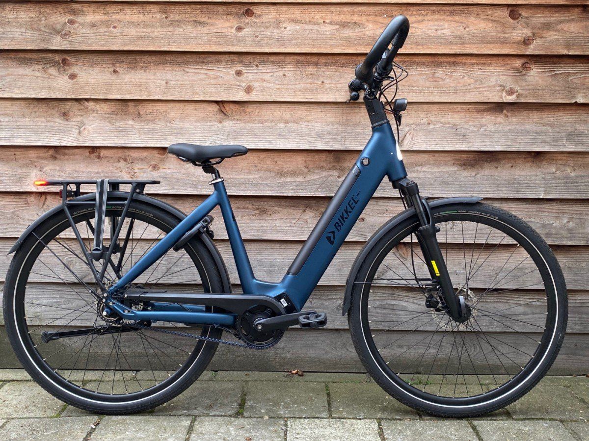 Bikkel iBee Tuba S Gates 630Wh Limited Dames Dark Blue Mat 49cm 2024 (F.25310)