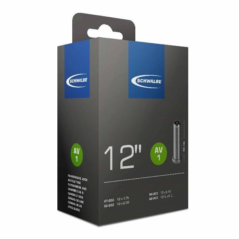 Schwalbe Bib 121/2x21/4-175 av1 12" (40) 47/62-203 (4026495960502)