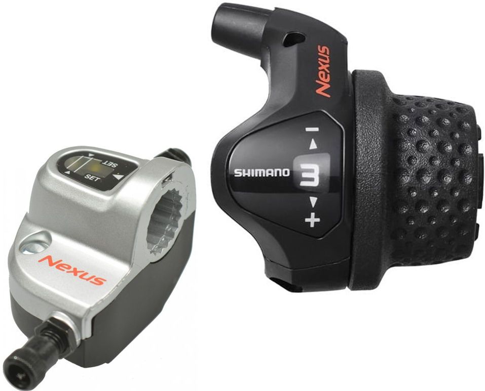 Shimano Draaiversteller 3 speed Nexus SL-3S41E met kabels (8718404526485)