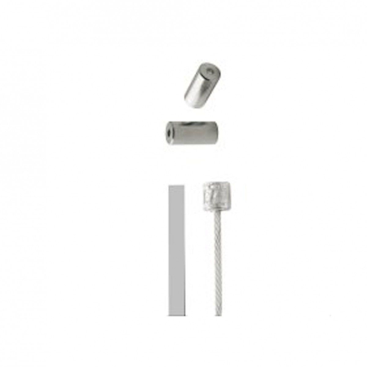 Elvedes Kabel kit versnelling nexus 4-7-8 rvs zilver (8716706005158)