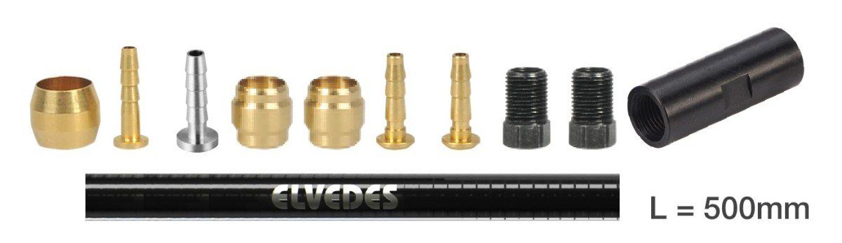 Elvedes verlengset Hydro leiding Shimano BH59 500m (8716706028492)