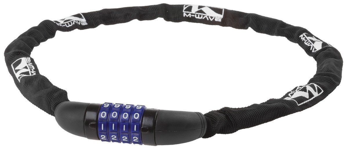 M-wave Kettingslot met cijferslot ø3,5*900mm - zwart (0887539010089)