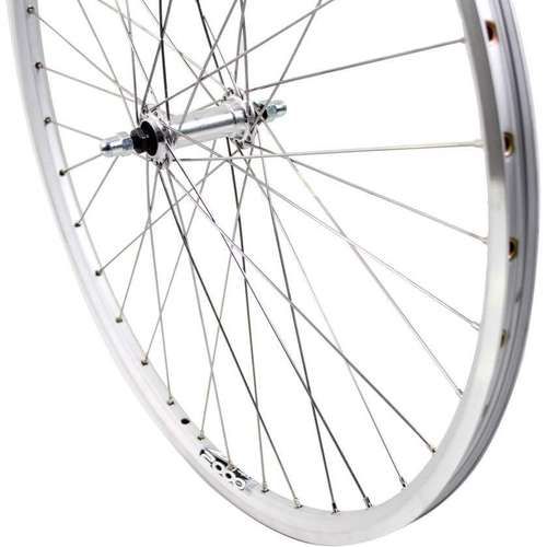 Roland voorwiel 28 vast ZAC2000 zilver RVS spk / hoge velg (4043598274312)