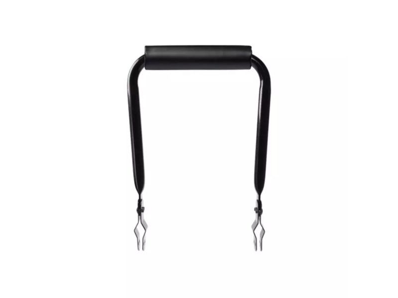 Simson rugleuning smal zwart met kussen (8711646932878)