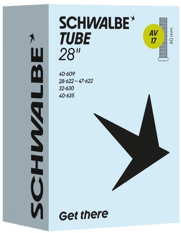 Binnenband Schwalbe 28 inch AV17 40mm 28/47-622/635 (4026495929240)