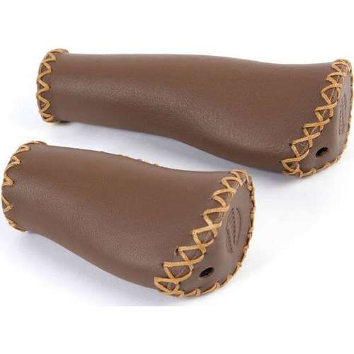 Velo handvatten leer ergo 92/135mm donker bruin (8717729486726)