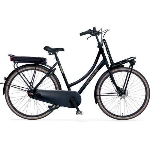 CORTINA Fiets Cortina E-U4 D57 DAMES Jet Black Matt 57cm 2023 (8719461053792)