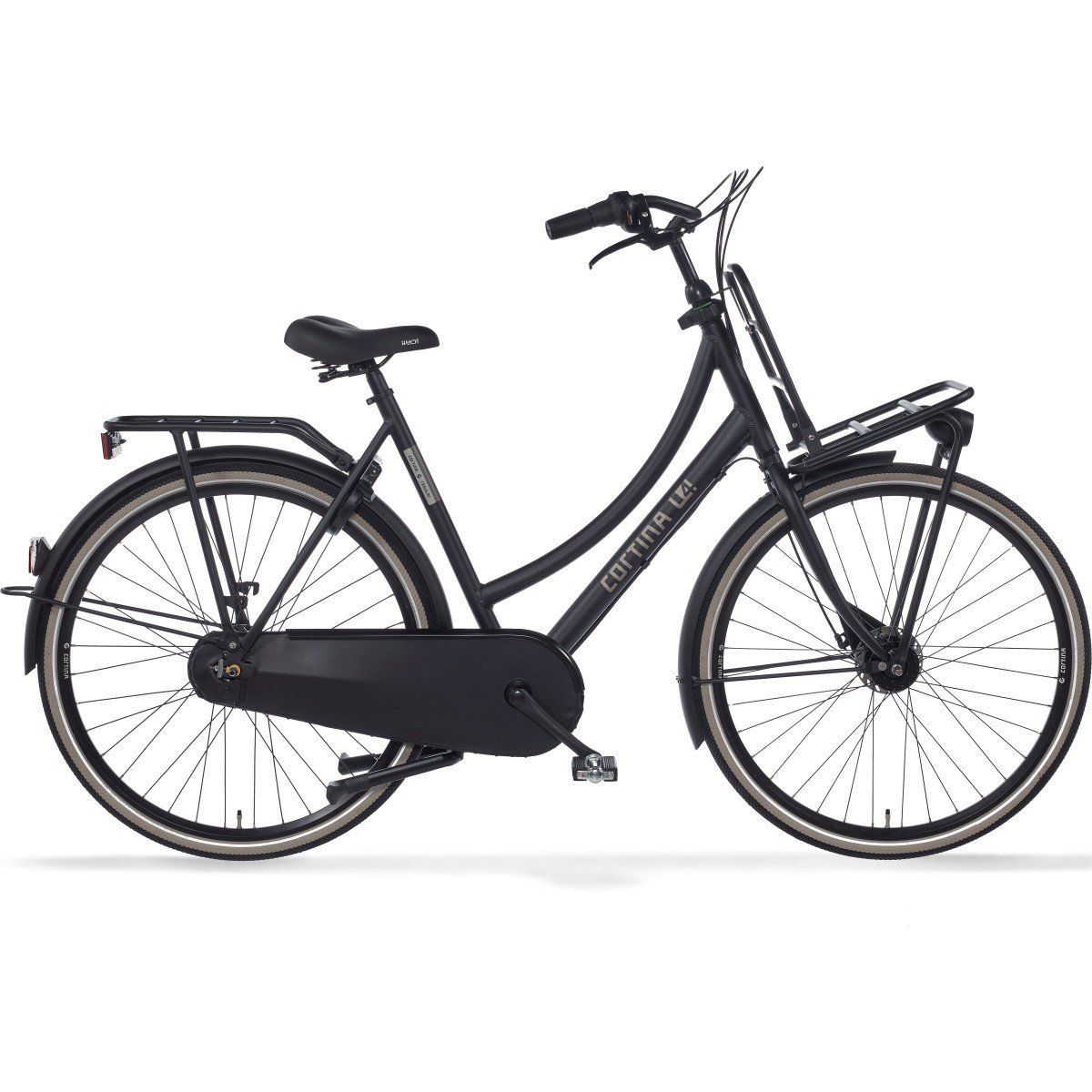 CORTINA U4 Transport DAMES Jett Black Matt 50cm 2025 (8719461053549)