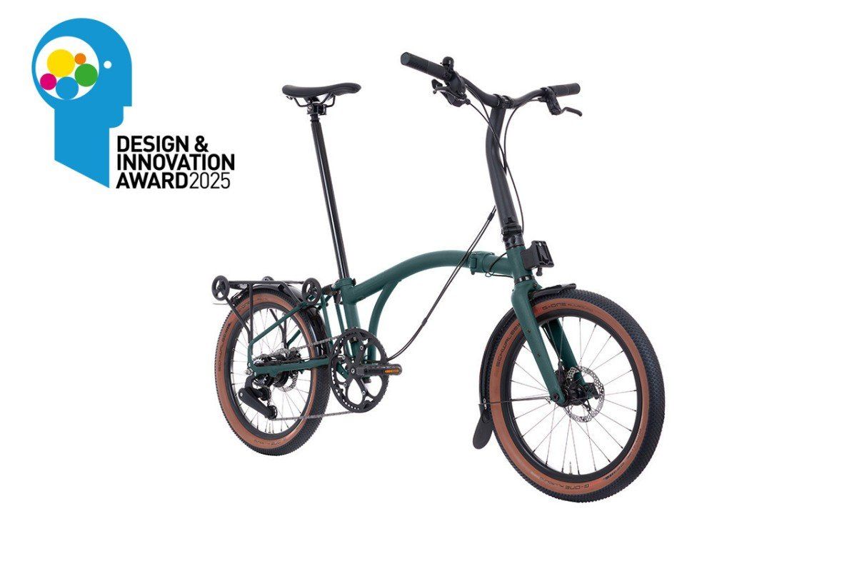 Brompton G Line with Roller Frame - 8-versnellingen Forest Green M 2025 (5053099085842)