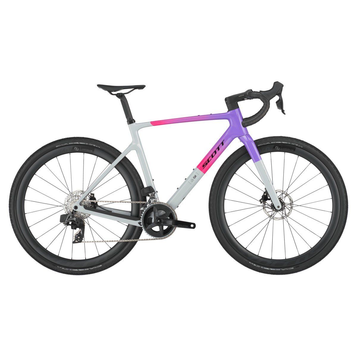 SCOTT Addict Gravel 20 Narwal Grey/fade Purple L 56cm L 2025 (7616185210382)