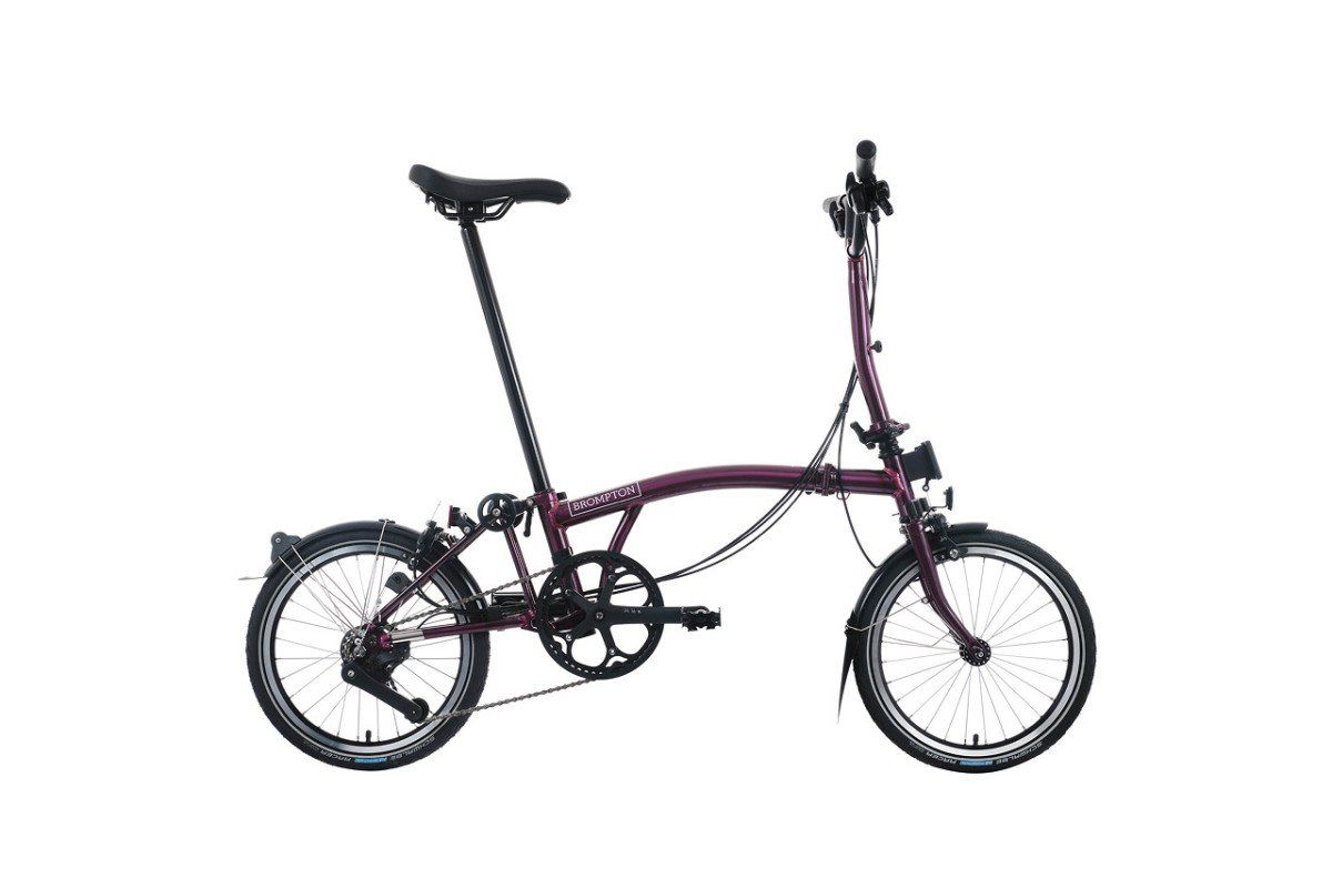 Brompton C Line - 4-speed Amethyst Lacquer Amethyst Lacquer M 2026 (H4R0FFBS6C0MR000C0070120FBFF00)
