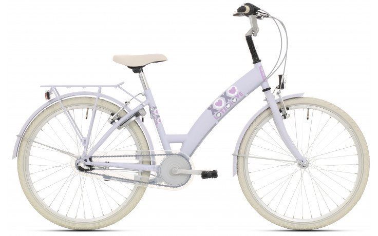 Bike Fun Lots of Love 26 Meisjes Violet 26" 42cm 2025 (8716637051224)