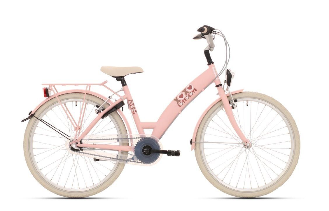 Bike Fun Lots of Love 24 Meisjes Adobe Roze 32cm 2025 (BIKE-24LOT55)