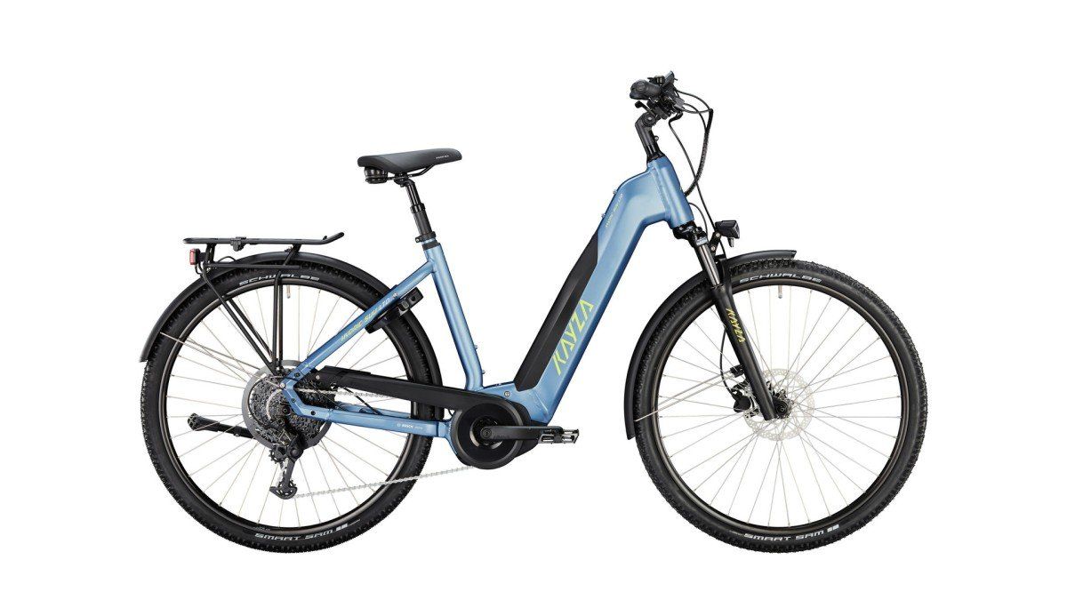 KAYZA Hydric SUV LTD Dames Smokey Blue Matt / Yellow 46cm 2025 (4251971144637)