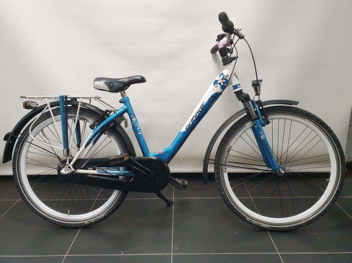 Alpina Girlpower Meisjes Wit / Blauw 42cm (F.37388)