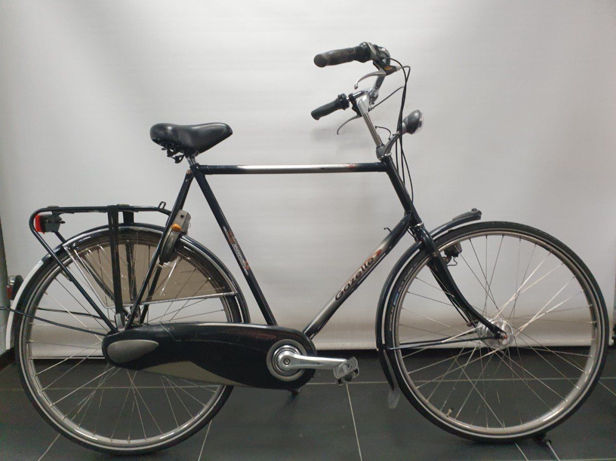 Gazelle Primeur Heren Grijs / Blauw 65cm (F.37680)