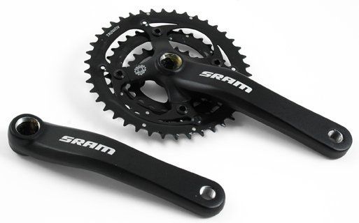 Crank r+l sram s600 44-32-22tds ps 175mm 9sp zwart (0710845646041)