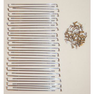 Spaak set 183mm chroom 36pcs Kreidler (8718336063478)