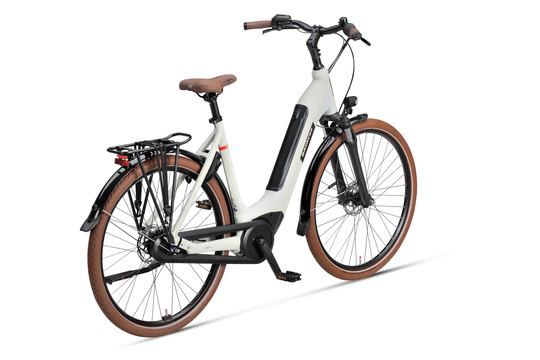 BATAVUS Altura E-Go Power LAGEINSTAP Lichtgrijs Mat 56cm 2025 (8713568520614)