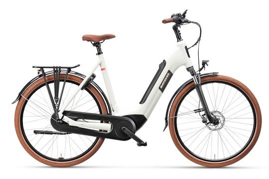 BATAVUS Altura E-Go Power Pro LAGEINSTAP Lichtgrijs Mat 51cm 2025 (8713568520713)