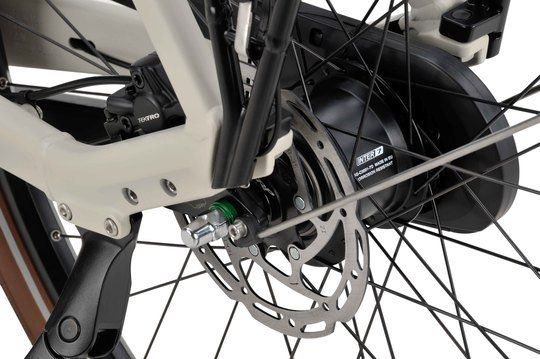 BATAVUS Altura E-Go PT Power LAGEINSTAP Lichtgrijs Mat 61cm 2025 (8713568520621)