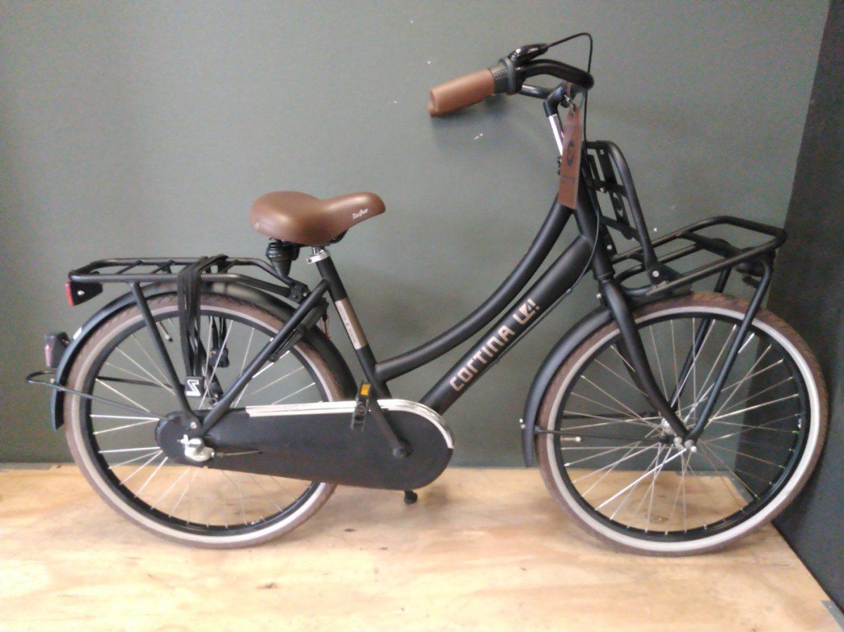 Cortina Cortina U4mini M24 Jet Black Matt R3 Meisjes Jet Black Matt 38cm 2021 (F.32664)