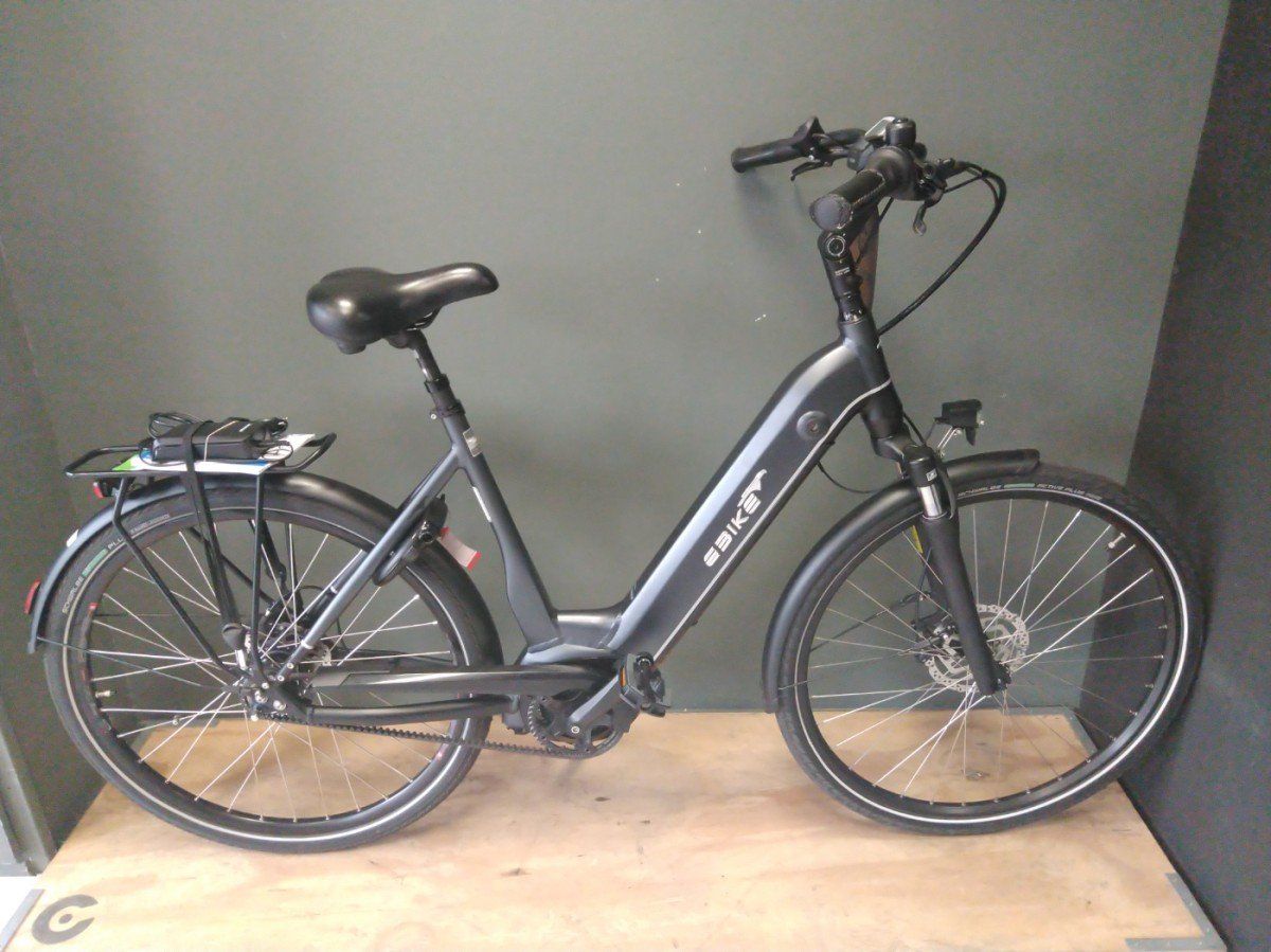 Ebike Das Original City 007+ Wave /active Plus / Intube 500 Wh / Intu Titan Grey - Black - Silver Matt 55cm 2021 (F.32874)