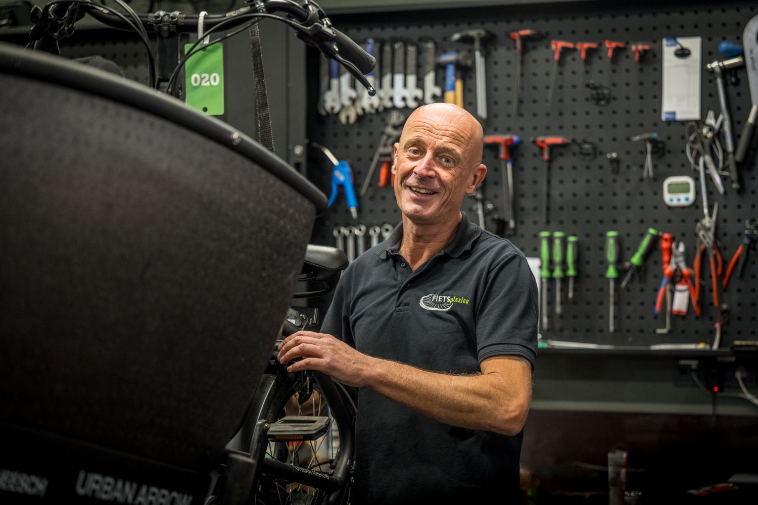 John - fietstechnicus