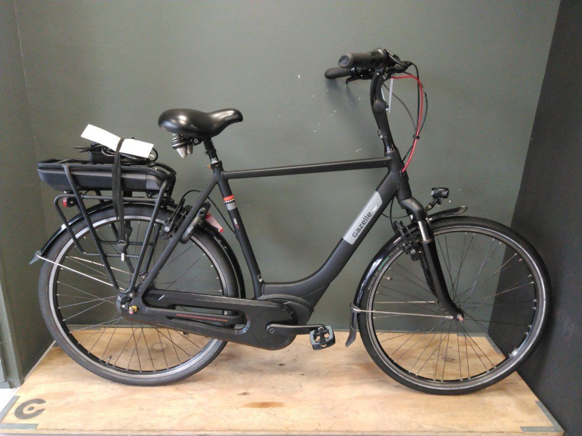 Gazelle PARIS C7+ HMB Heren Black (mat) H61 61cm 2023 (F.35275)