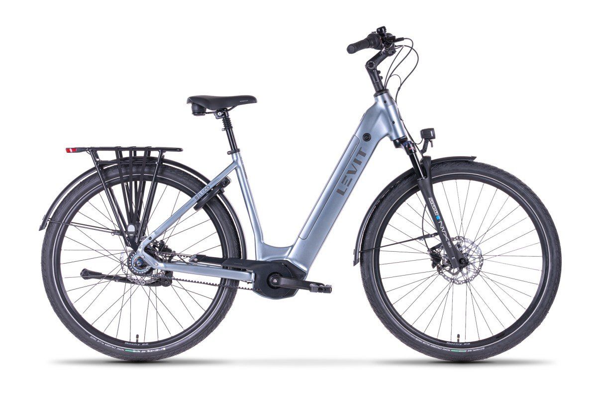 LEVIT BELECO 5 lowstep gunmetal 540Wh 50cm Dames monotube Gunmetal 50cm 2026 (8595174258941)
