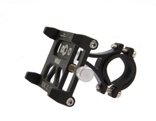 Mirage telefoonhouder alu m/bracket black (8718836206009)