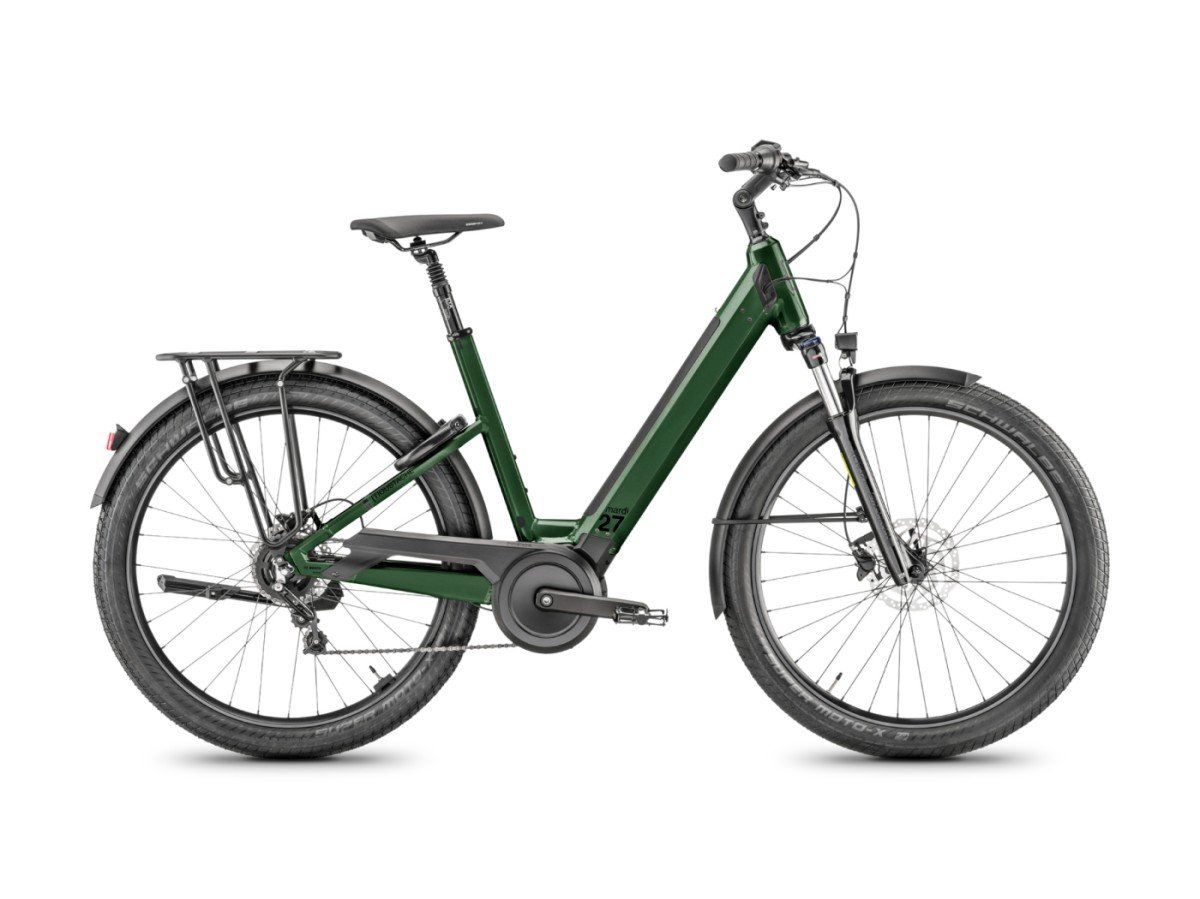 Moustache Mardi 27.4 600Wh Dames monotube Oak Green M 2026 (3701600135501)