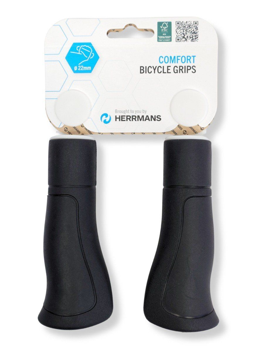 Herrmans handvatten Ergo 84B 120mm zwart (6438534001400)