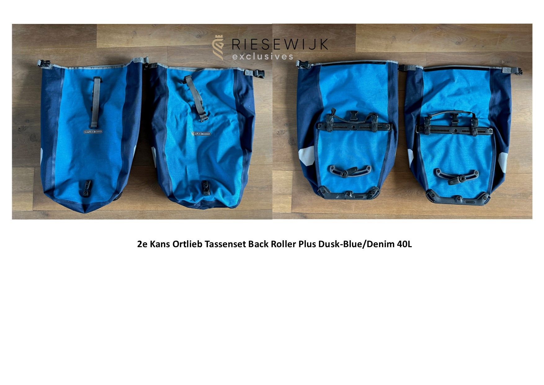 Stoutmoedig Oneindigheid Modernisering 2e kans Ortlieb Back Roller Plus Set Dusk-Blue/Denim 40L - Riesewijk  Exclusives