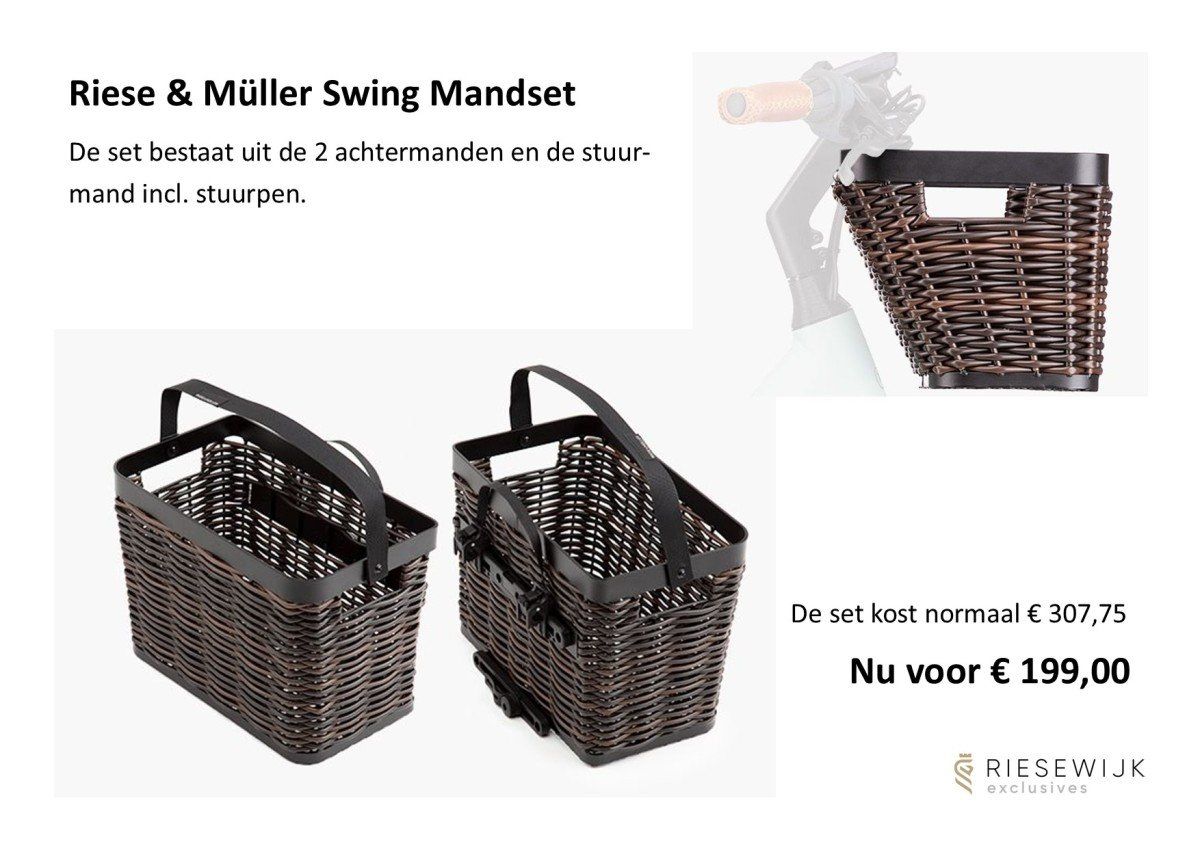Riese&müller R&M Mandset Compleet (2181007560709)