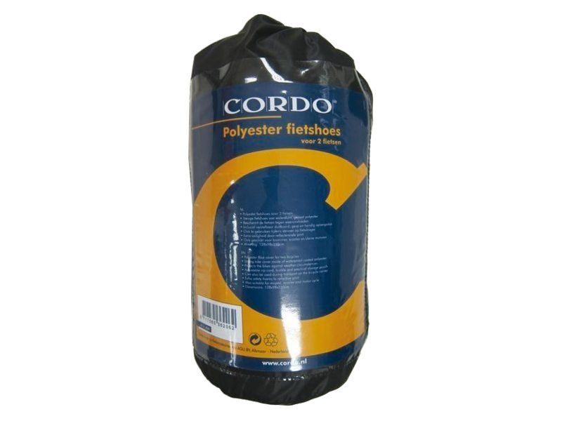 Cordo fietshoes 2 fietsen zwart 128x98x235cm (8717565362062)