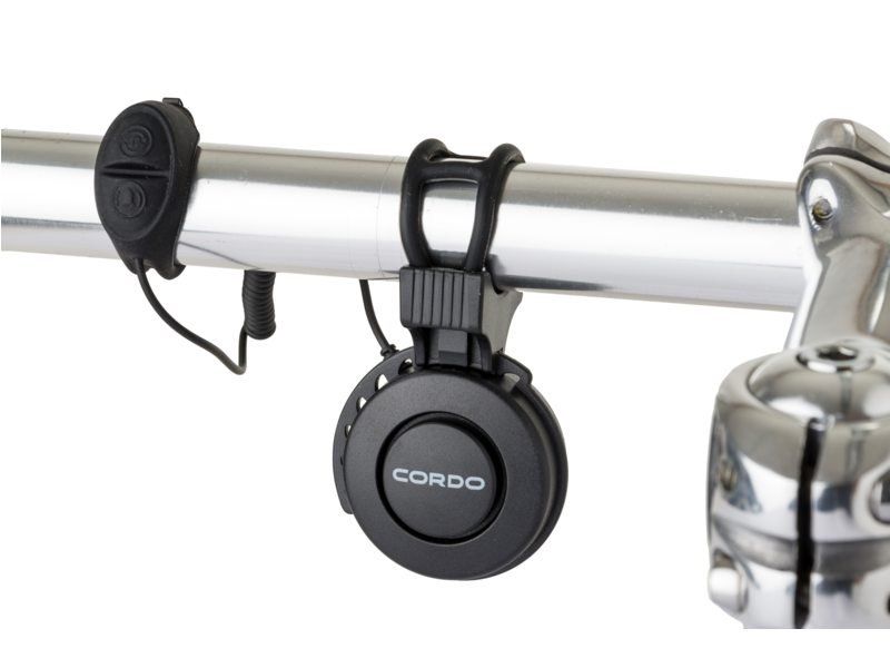 Cordo toeter e-bike 80-90db zwart usb oplaadbaar (8717565655638)